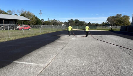 Sealcoating Sealcoating is the key to extending the life of your asphalt while keeping your property looking fresh and professional.